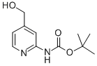 Structure of 2-Boc-amino-4-hydroxymethylpyridine