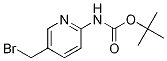 Structure of (5-Bromomethyl-pyridine-2-YL)Carbamic Acid Tert-Butyl Ester