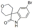 Structure of 5-bromo-2,3,5,6-tetrahydrospiro[indoline-3,4-pyran]-2-one
