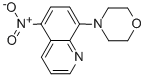 Structure of 8-(MORPHOLIN-4-YL)-5-NITROQUINOLINE
