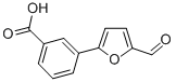 Structure of 3-(5-(Methoxycarbonyl)furan-2-yl)benzoic acid