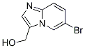 Structure of (6-bromoH-imidazo[1,2-a]pyridin-3-yl)methanol