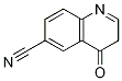 Structure of 4-oxo-3H-quinoline-6-carbonitrile
