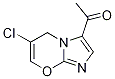 1-(6-chloro-5H-imidazo[2,1-b][1,3]oxazin-3-yl)ethanone结构式