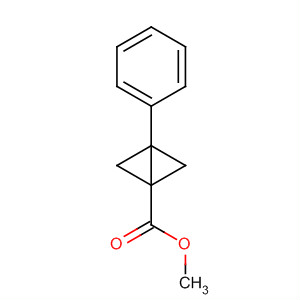 Structure of Bicyclo[1.1.0]butane-1-carboxylic acid, 3-phenyl-, methyl ester