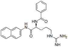Benzoylarginine-2-Naphthylamide结构式