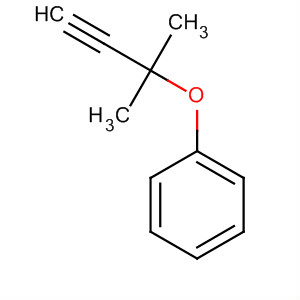 Benzene, [(1,1-dimethyl-2-propynyl)oxy]-结构式