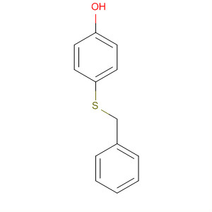 Structure of Phenol, 4-[(phenylmethyl)thio]-