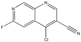 Structure of 4-chloro-6-fluoro-1,7-