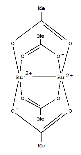 Structure of Tetrakis-(u-acetato-O,O)-diruthenium