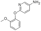 Structure of 6-(2-methoxyphenoxy)pyridin-3-amine