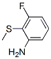 Benzenamine,3-fluoro-2-(methylthio)-结构式