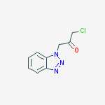 Structure of 1-(1H-benzotriazol-1-yl)-3-chloropropan-2-one