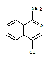 Structure of 4-chloroisoquinolin-1-amine