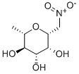 Structure of BETA-L-RHAMNOPYRANOSYL NITROMETHANE