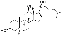 Structure of PROTOPANAXDIOL
