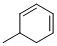 Structure of METHYL CYCLOHEXADIENE