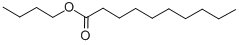 Structure of BUTYL CAPRATE