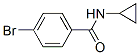 Structure of 4-bromo-N-cyclopropylbenzamide