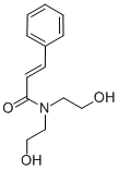 Structure of N,N-bis(2-hydroxyethyl)cinnamamide