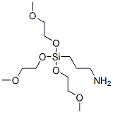 Structure of 3-[tris(2-methoxyethoxy)silyl]propylamine