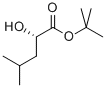 Structure of tert-Butyl L-2-hydroxy-4-methylpentanoate