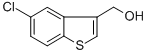 Structure of (5-CHLORO-1-BENZOTHIOPHEN-3-YL)METHANOL