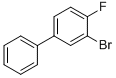 Structure of 3-BROMO-4-FLUOROBIPHENYL