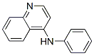 N-苯基喹啉-4-胺结构式