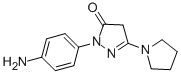 Structure of 1-(4-Aminophenyl)-3-(1-pyrrolidino)-5-pyrazolone