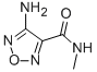 Structure of 4-AMINO-FURAZAN-3-CARBOXYLIC ACID METHYLAMIDE