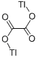 Structure of THALLIUM (I) OXALATE