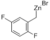 Structure of 2,5-DIFLUOROBENZYLZINC BROMIDE