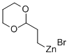 Structure of (1,3-DIOXAN-2-YLETHYL)ZINC BROMIDE
