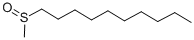 Structure of 1-decylmethylsulfoxide