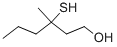 Structure of 3-MERCAPTO-3-METHYL-1-HEXANOL