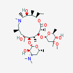 Structure of AZITHROMYCIN IMPURITY B