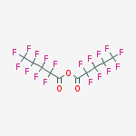 Pentanoic acid, nonafluoro-, anhydride结构式