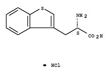 Structure of 3-(THIANAPHTHEN-3-YL)-L-ALANINE HYDRO-