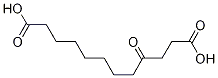 Structure of 4-Oxododecanedioic acid