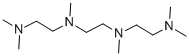 Structure of 1,1,4,7,10,10-HEXAMETHYLTRIETHYLENETETRAMINE