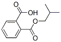 Structure of isobutyl hydrogen phthalate
