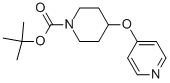 4-(Pyridin-4-yloxy)-piperidine-1-carboxylic acid tert-butyl ester结构式