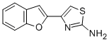 Structure of 4-benzofuran-2-yl-1,3-thiazol-2-amine