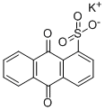 Structure of potassium 9,10-dihydro-9,10-dioxoanthracene-1-sulphonate