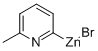Structure of 6-METHYL-2-PYRIDYLZINC BROMIDE