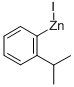 Structure of 2-ISO-PROPYLPHENYLZINC IODIDE