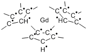 Structure of TRIS(TETRAMETHYLCYCLOPENTADIENYL)GADOLINIUM