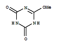 6-methoxy-1,3,5-triazine-2,4(1H,3H)-dione结构式