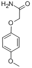 2-(4-METHOXYPHENOXY)ACETAMIDE结构式